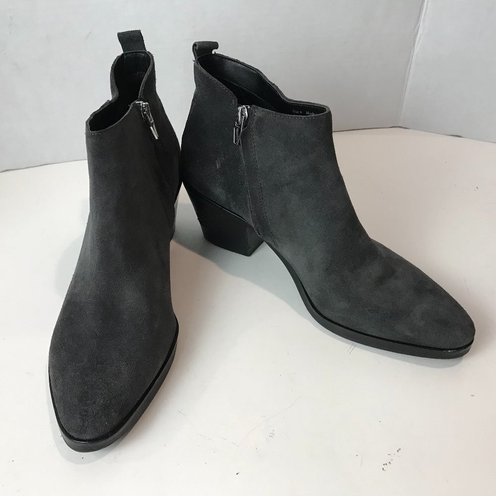 DOLCE VITA Suede Zip Booties US 8 EU 39